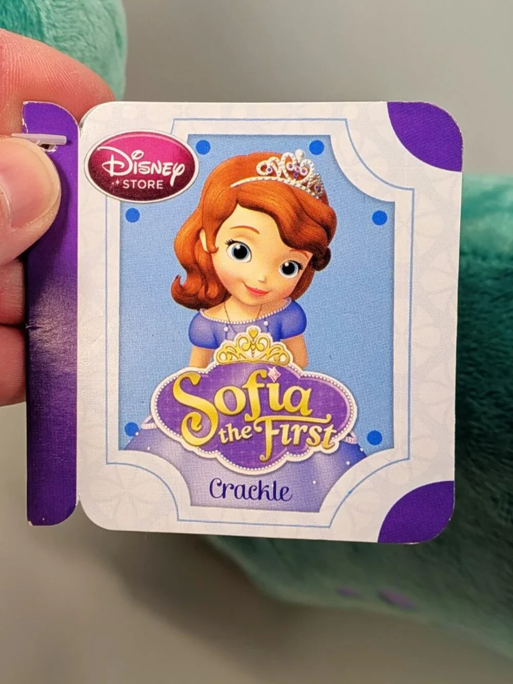 Disney Junior Sofia the First “Crackle” Dragon Plush New with Tags Stuffed Anima